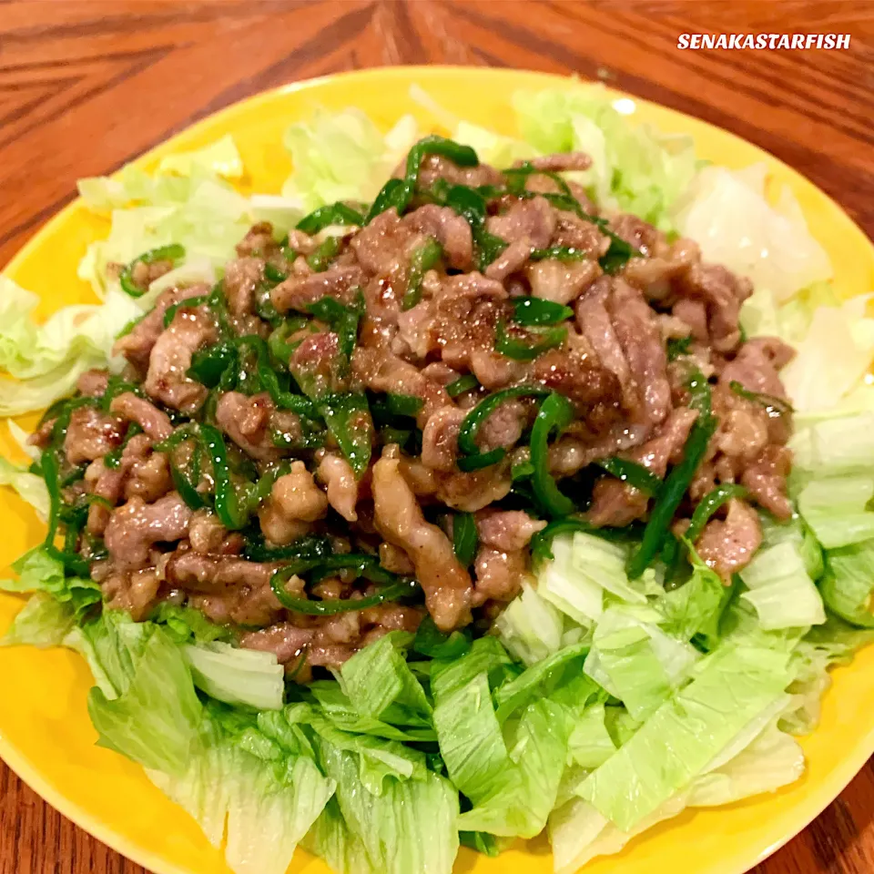 青椒肉絲|愛さん