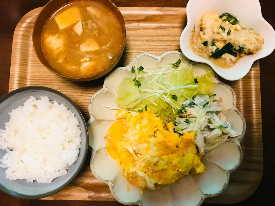 20191020🍚旦那さんの朝ごはん🥣|akiyo22さん