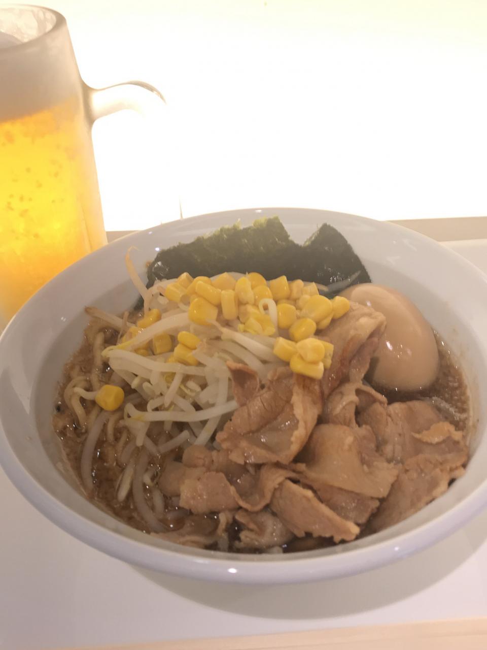 ラーメン駅伝（ど・みそ）味玉味噌ラーメン