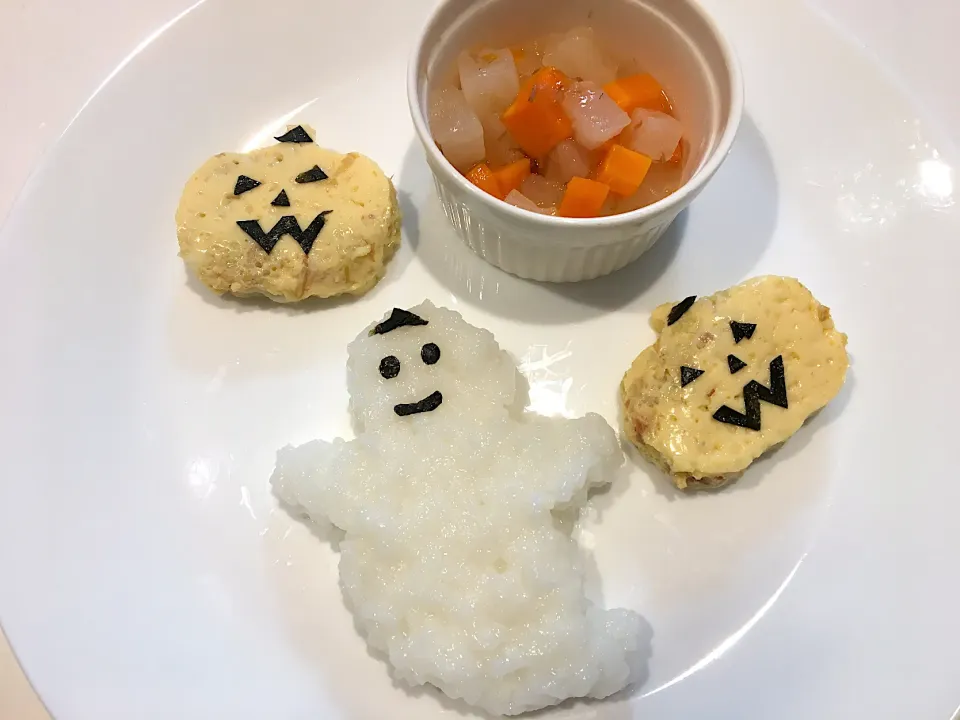 〜10ヶ月離乳食 ハロウィンな晩御飯〜2019.10.23|yuuさん