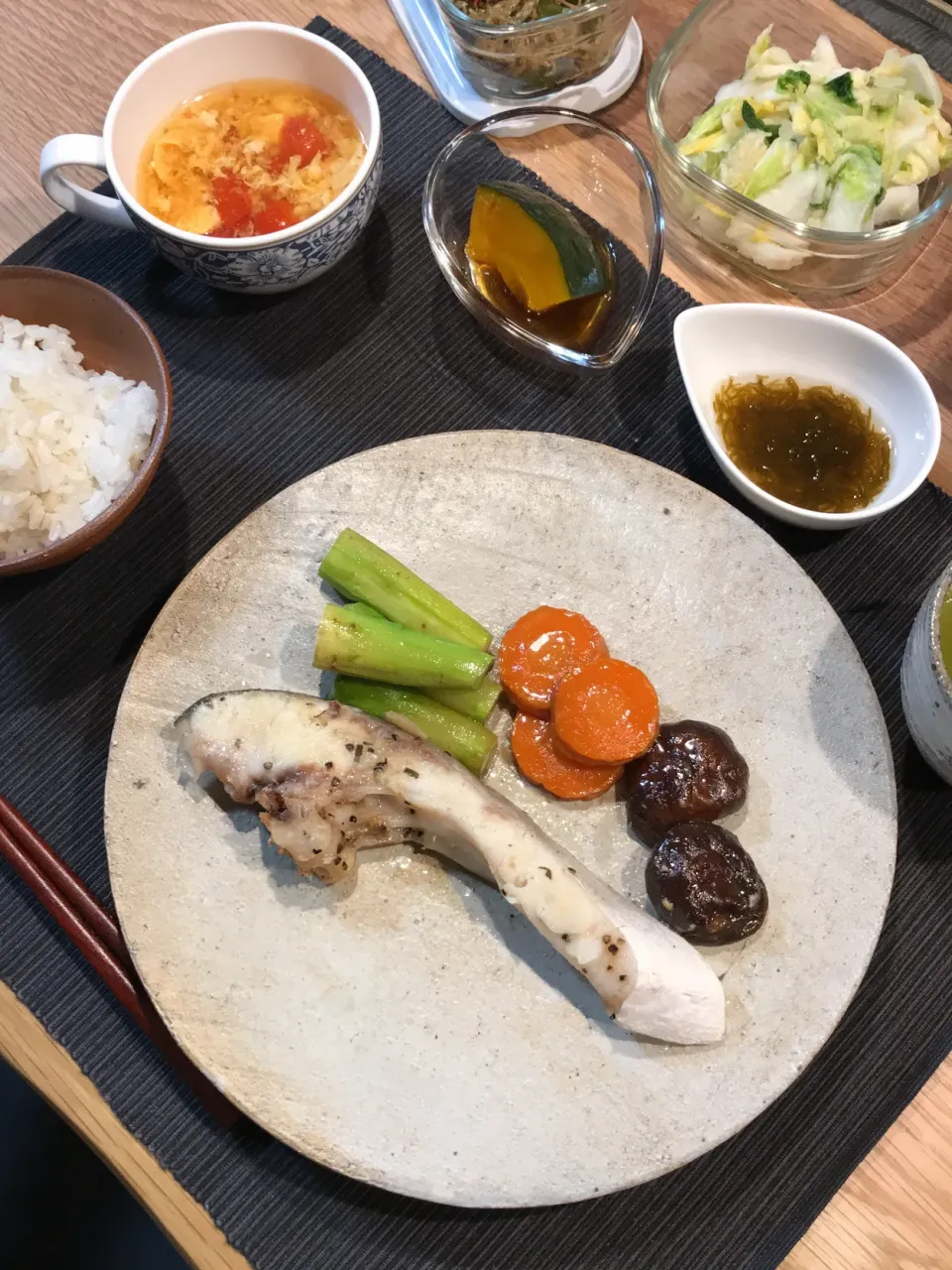 Snapdishの料理写真:カンパチのグレープシードオイル焼き|yukinnkoさん