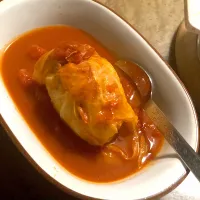 ばくだんロールキャベツ🍅スープ煮込み|ぐみこさん