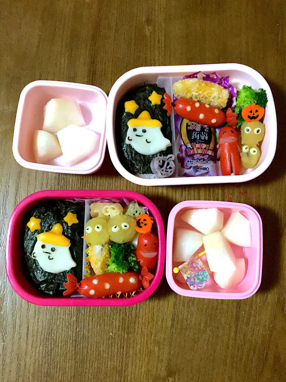 10月幼稚園★ハロウィン弁当|おにぎりさん