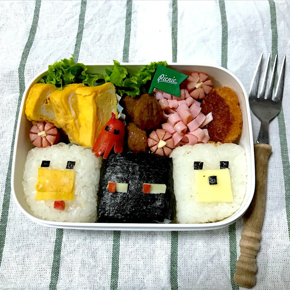 マイクラ弁当|おさつさん