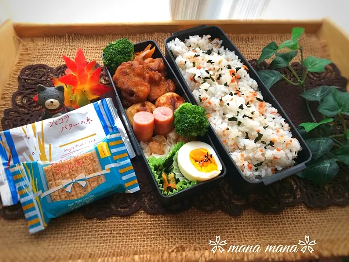 今週月曜日（10/21）のお弁当～|まなまな♡さん