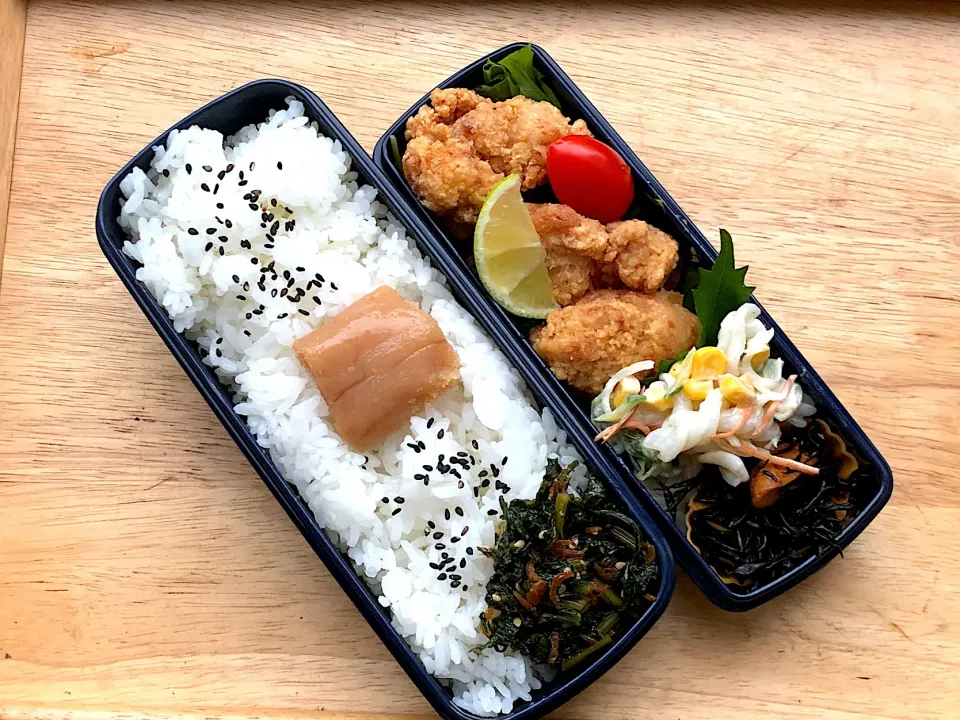 唐揚げ 弁当|弁当 備忘録さん