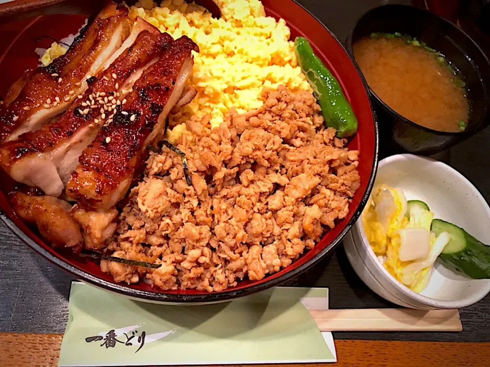 照焼きそぼろ丼 半蔵門 一番とり さん|jan ♪♪さん