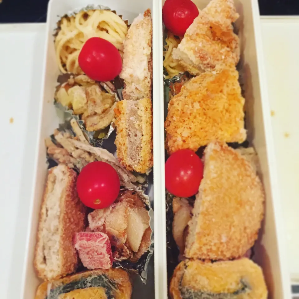 Snapdishの料理写真:今日のお弁当|kenji kojimaさん