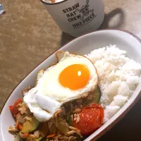 てきとー簡単ガパオライス🇹🇭🌶🍳|ぐみこさん