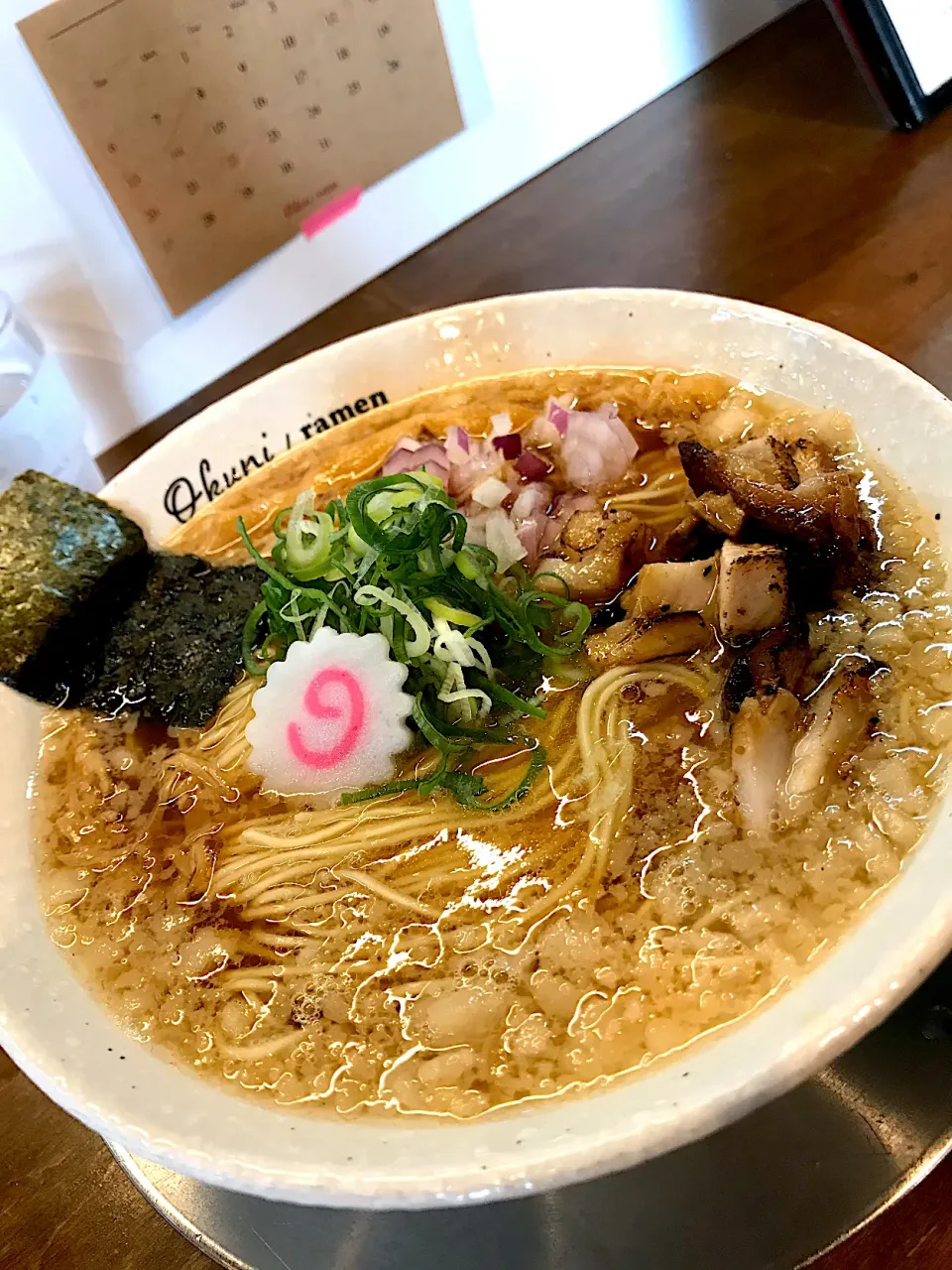 Snapdishの料理写真:✨背脂魚介中華そば🍜✨|中さんさん