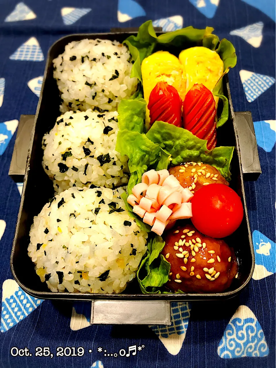 Snapdishの料理写真:2019/10/25お弁当〜♡|いく❤️さん