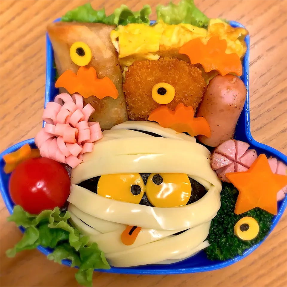 ミイラ ハロウィンお弁当🎃|wasabiさん