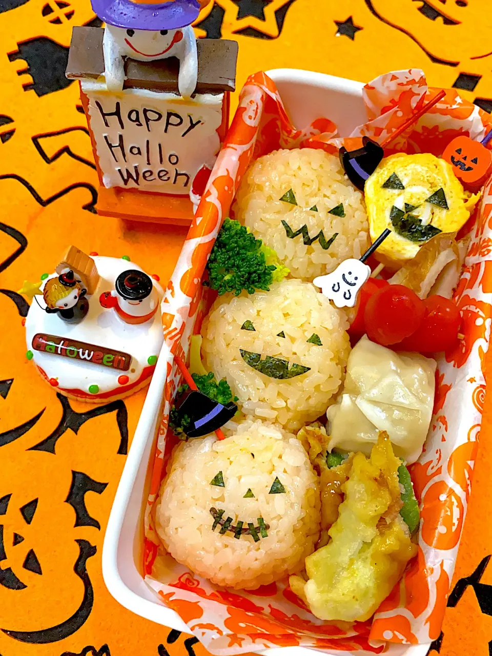 ハロウィンお弁当🎃|Yukiさん