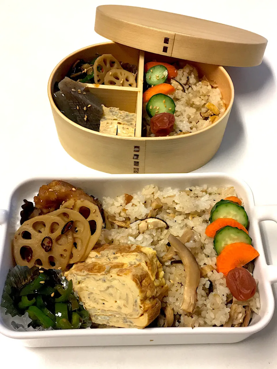 Snapdishの料理写真:お義父さんのお弁当 弁当記録|ヲルカさん