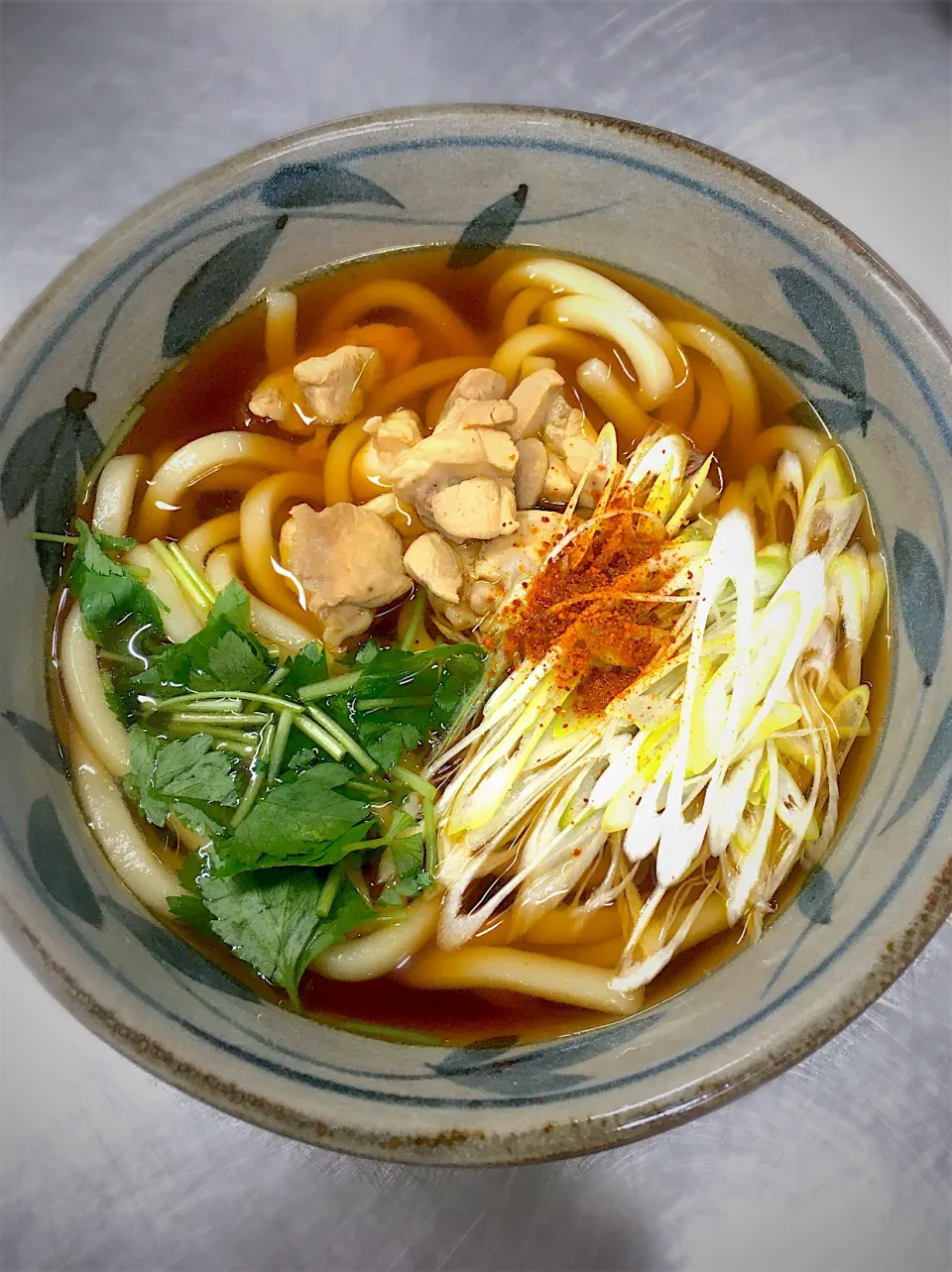 朝の鳥うどん❣️|内気なjohnnyさん