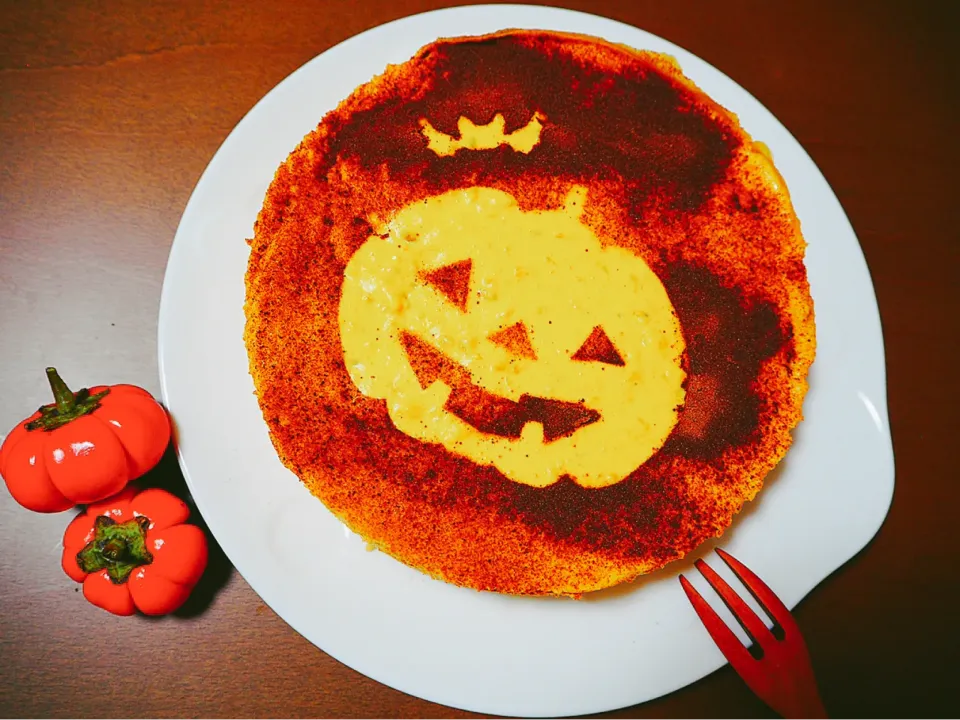 かぼちゃのクリームチーズケーキ🎃|ayaさん