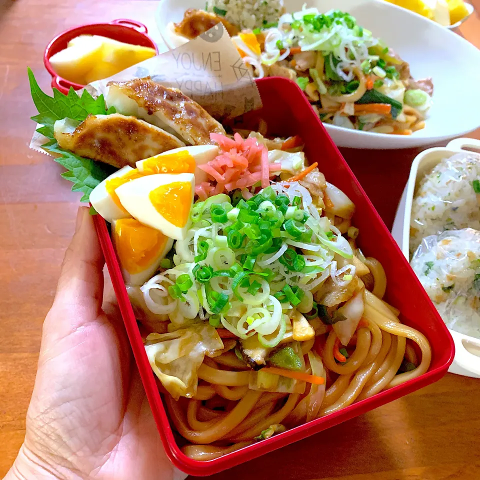 Snapdishの料理写真:焼うどん弁当|てんさん