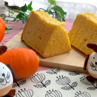 にんじんシフォン･:*+.