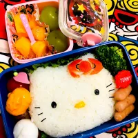 Snapdishの料理写真:kitty弁当♡|yuki's kitchenさん