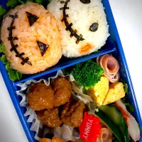 ハロウィンおにぎり弁当♡|yuki's kitchenさん