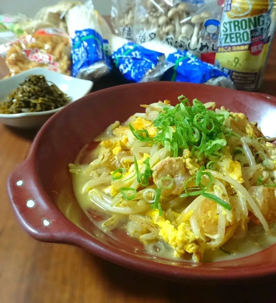 もやしｴﾋﾞ玉あんかけ|まりおさん