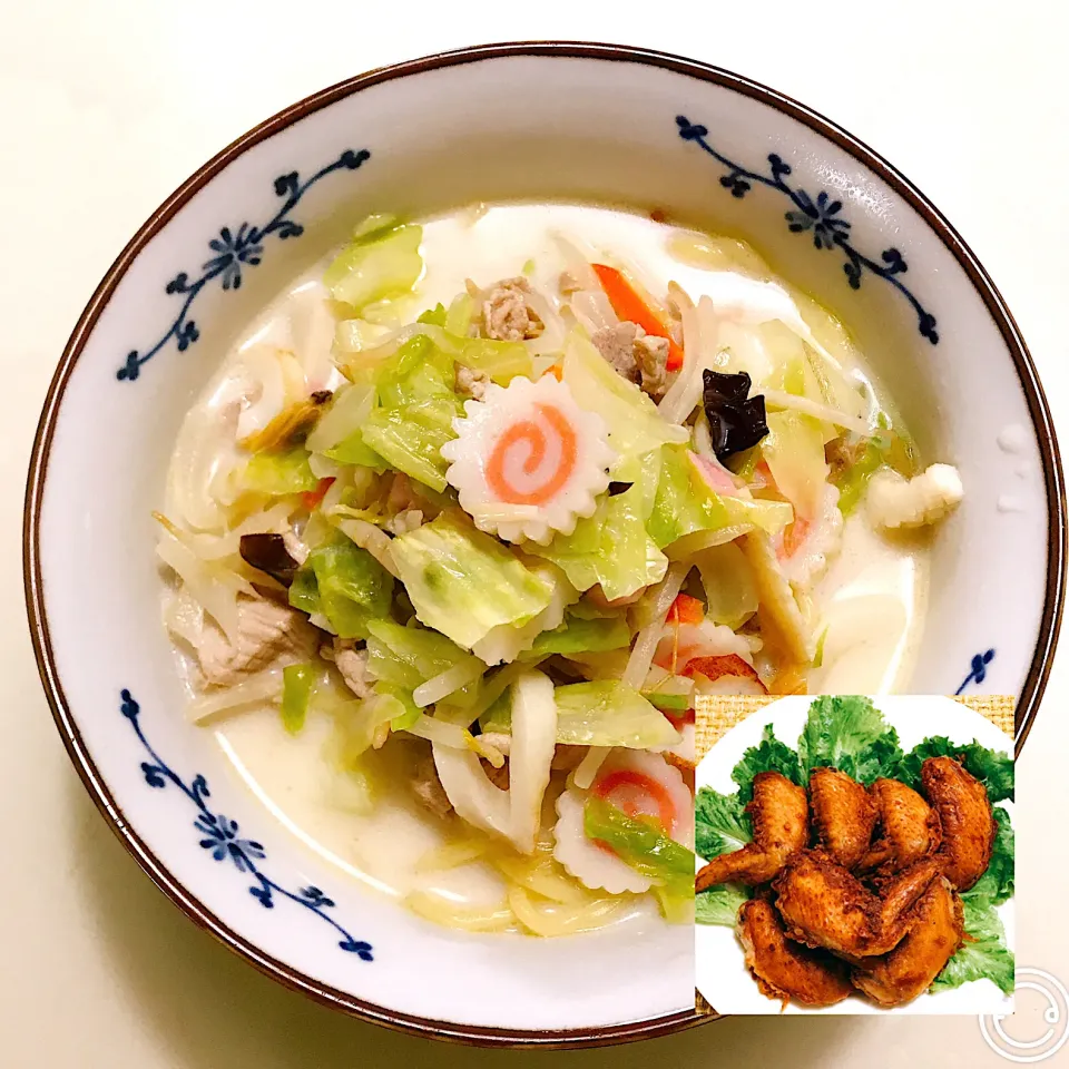 🔹また　ちゃんぽん⁉️🔹　土曜日の晩ご飯|ちゃべさん