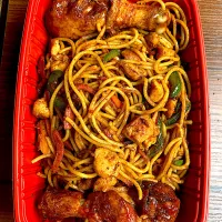 Shredded Chicken Pasta and Pepper Chicken Drum Sticks.|Rejoice Chukwumaさん