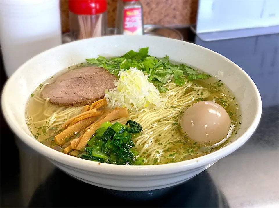 梅塩ラーメン|いさかつさん