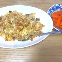 炒飯&人参🥕|kanaさん