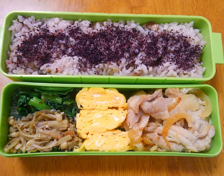 Snapdishの料理写真:１０月２４日　お弁当|いもこ。さん