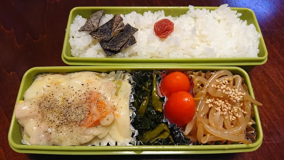 Snapdishの料理写真:クリームシチュー弁当|りょーさん