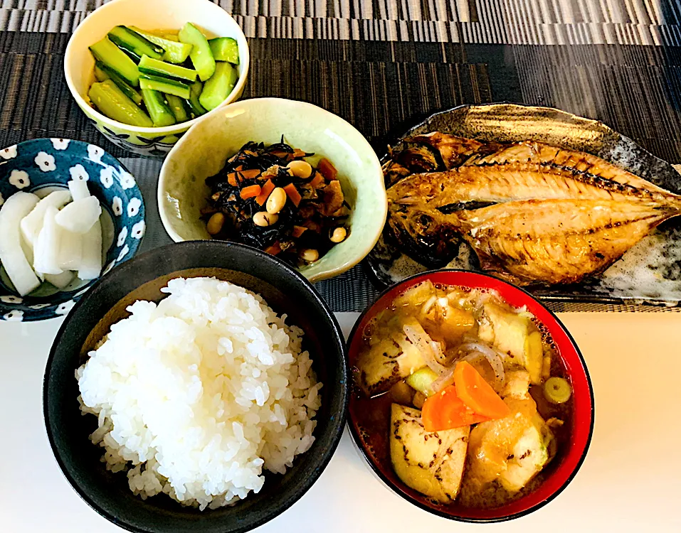 Snapdishの料理写真:10/28 今日の朝ご飯🍚和食|mico1217さん