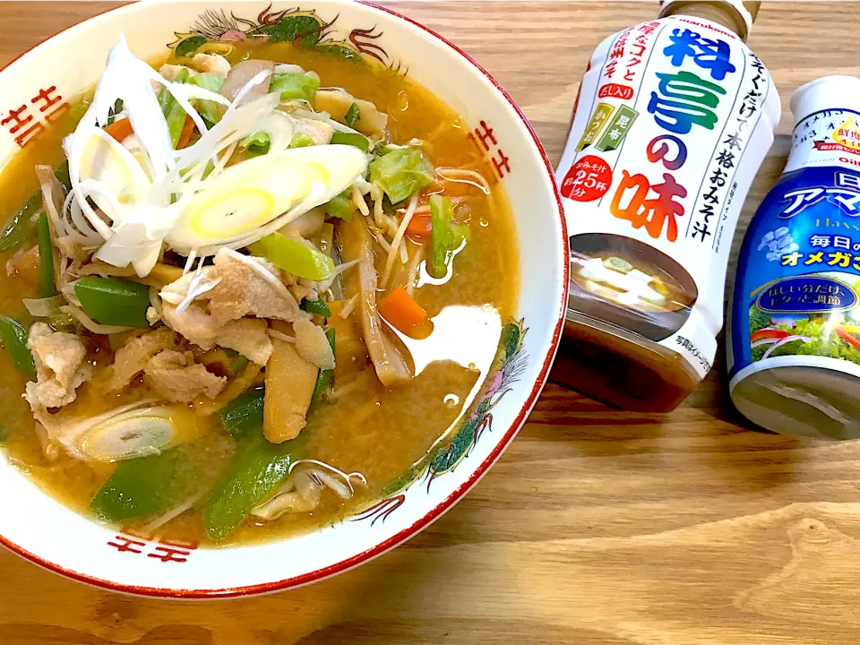 昼食　味噌ラーメン|のむのむさん