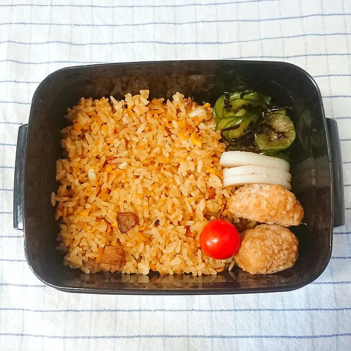 本格炒め炒飯弁当|jun(・x・)さん