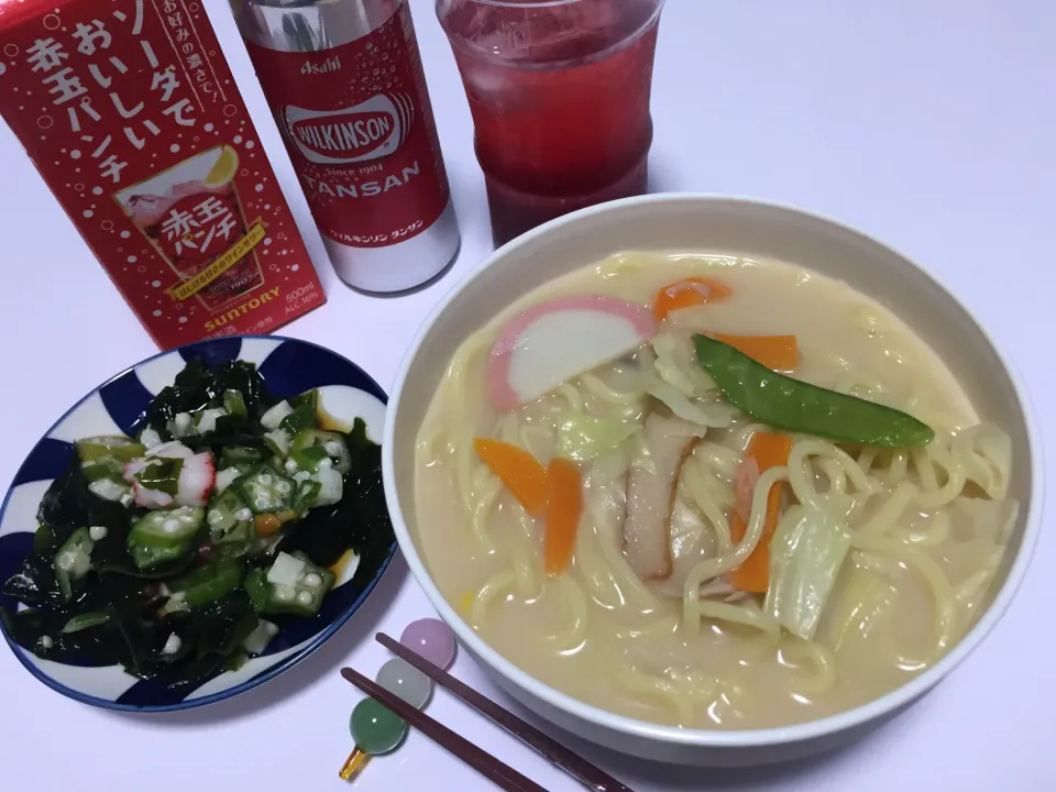 今宵は、ちゃんぽん麺🍜|Kojiさん