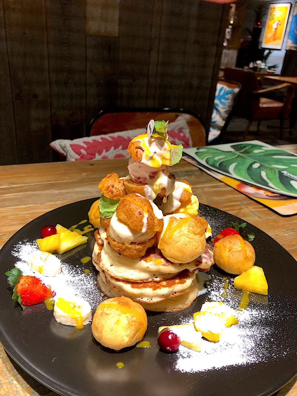 Snapdishの料理写真:コナズパンケーキ(*^▽^*)|Ayakoさん