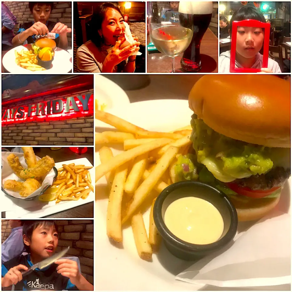 Have a break 🍻🍔🍟@TGI Friday‘s|🌈Ami🍻さん