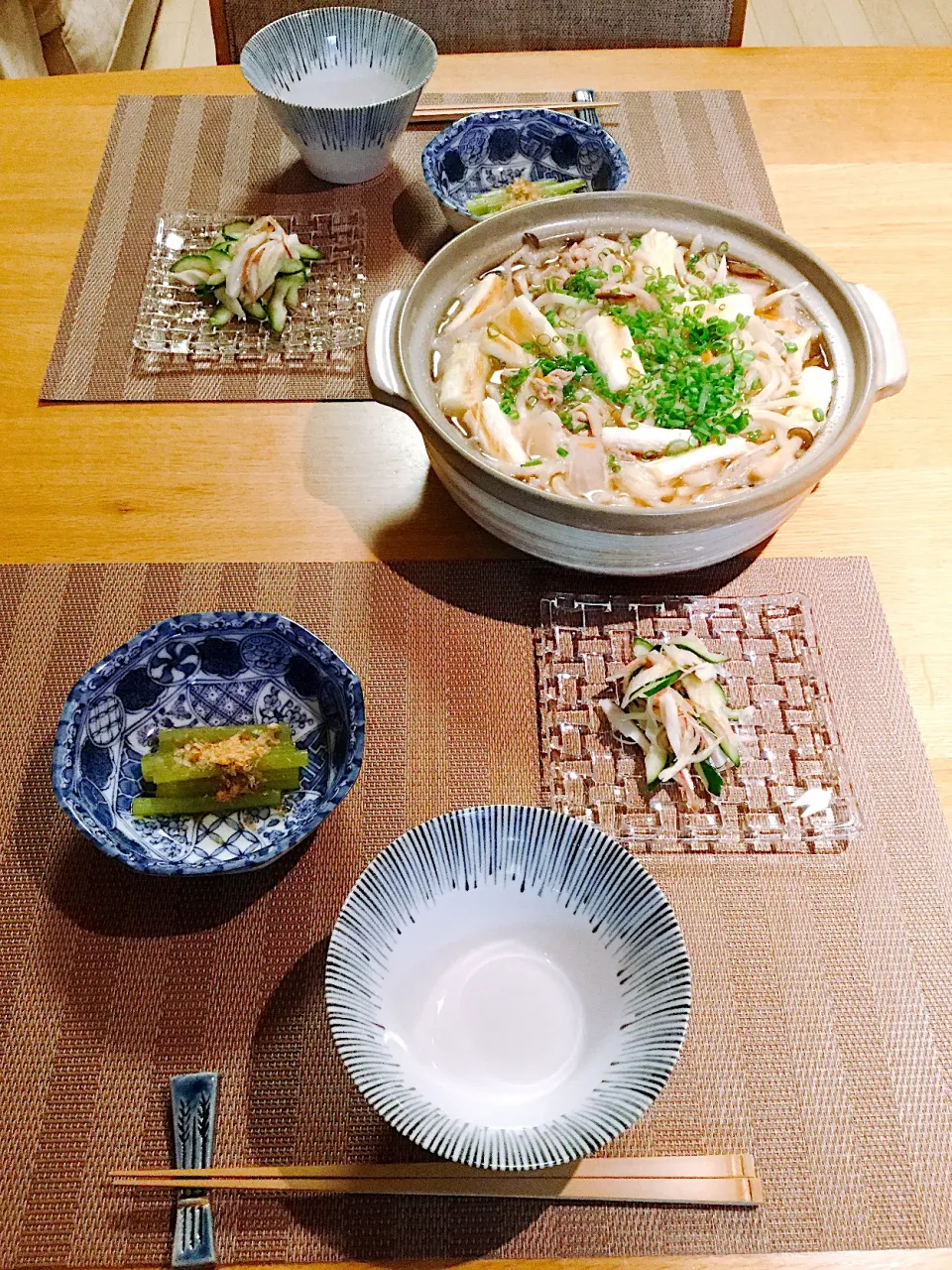 煮込みうどん、蕗煮|papinさん