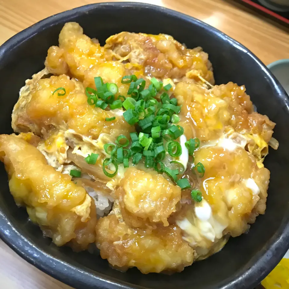 Snapdishの料理写真:タコ天とじ丼|めろんさん