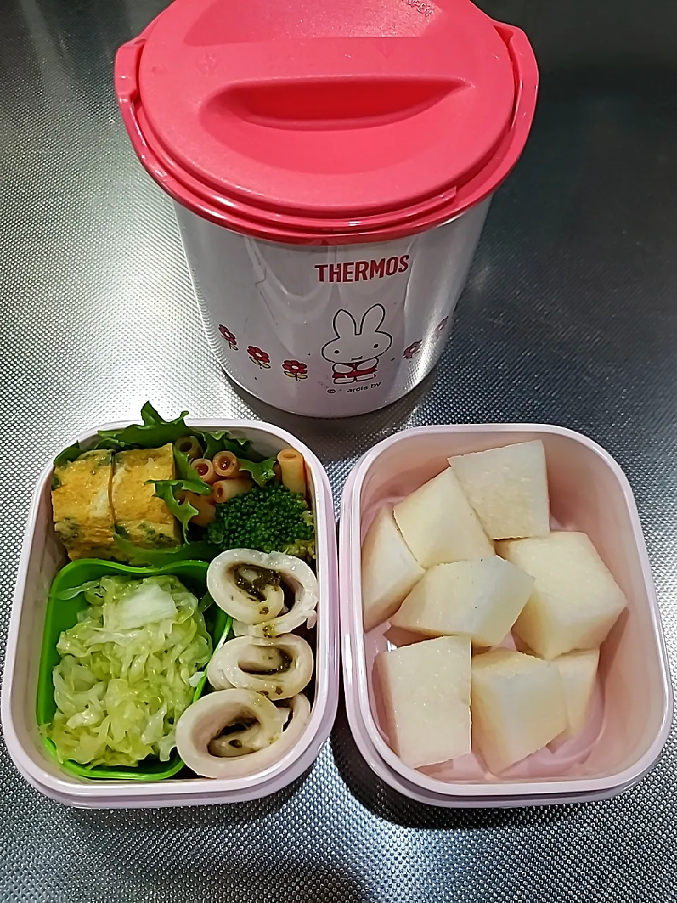 Snapdishの料理写真:今日のお弁当　高校生娘ちゃん(*^^*)|sakuhimaさん