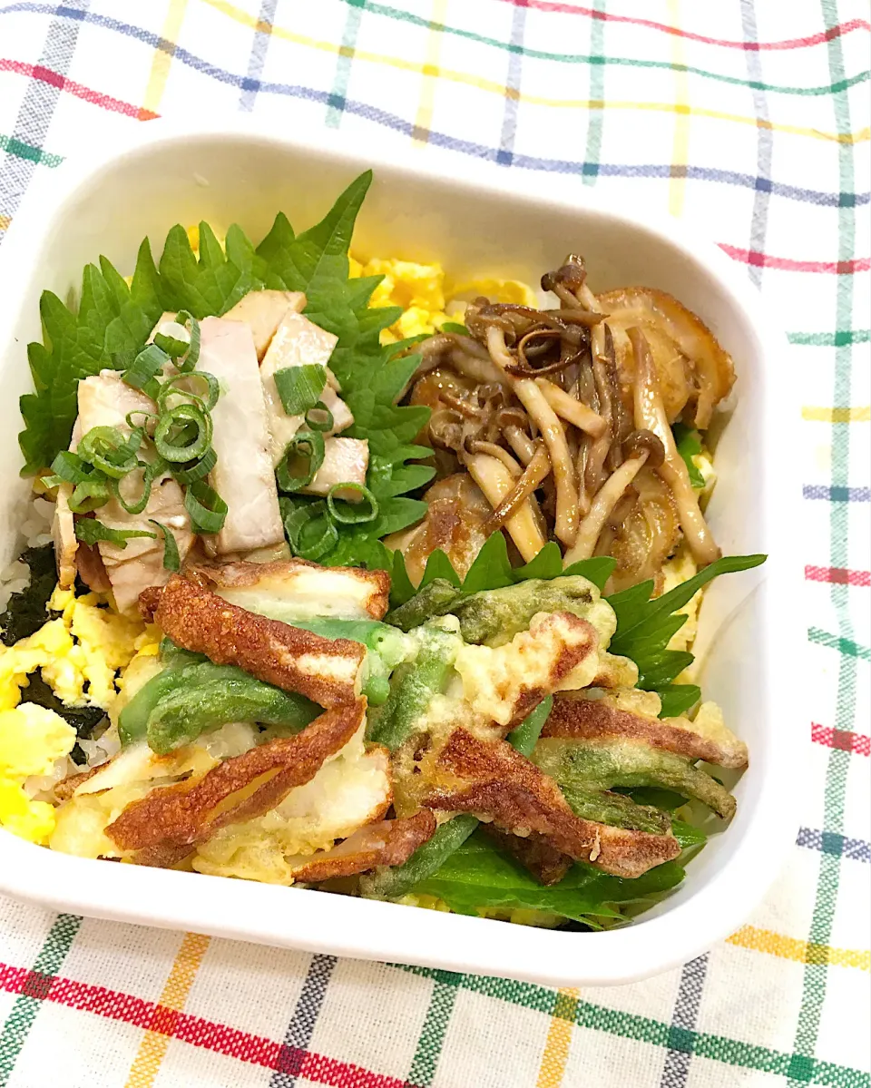 今日のパパ弁当はホタテの生姜焼きべんとう♪̊̈♪̆̈|key♪さん