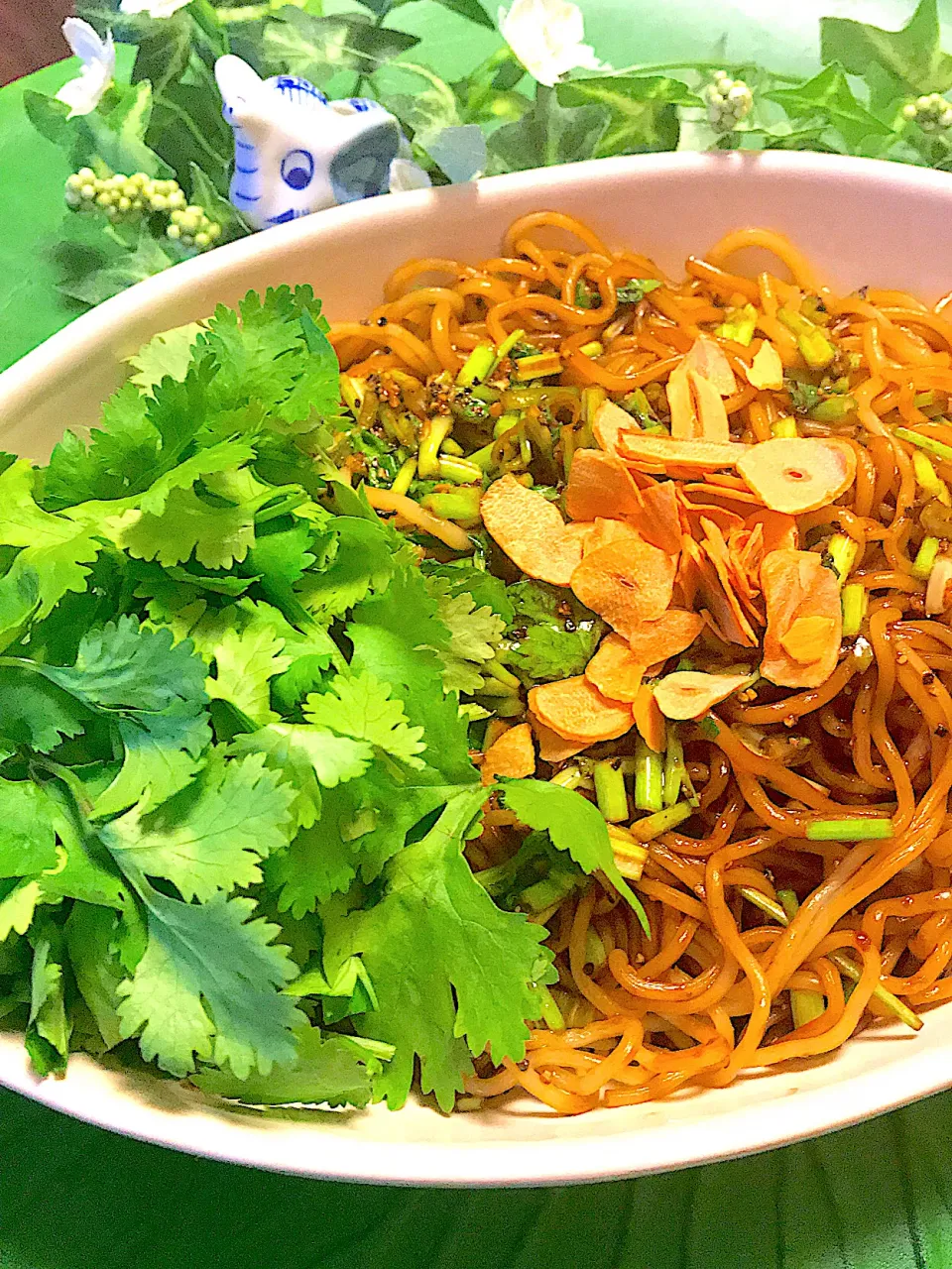 タイ料理のバーミーヘンっぽい汁無し油そば😊💕❤️|🌺🌺Foodie🌺🌺さん