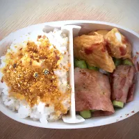 アスパラベーコン巻きと卵焼きの簡単お弁当|あんりさん