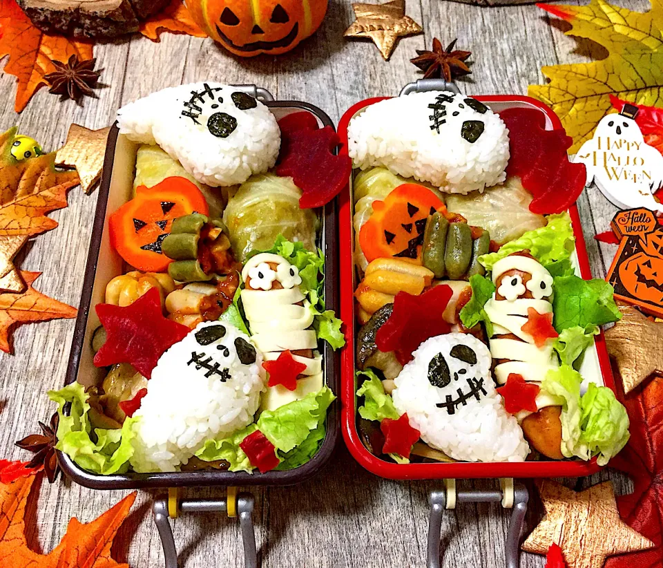 Snapdishの料理写真:ハロウィン弁当|あつみんさん