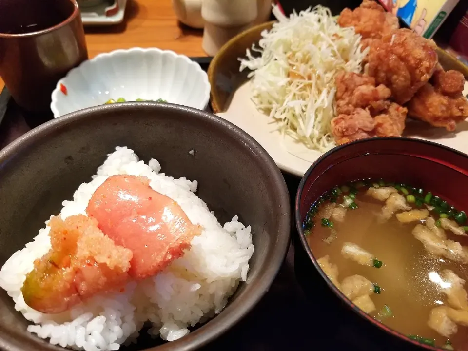 やまやの唐揚げ定食|しあるさん