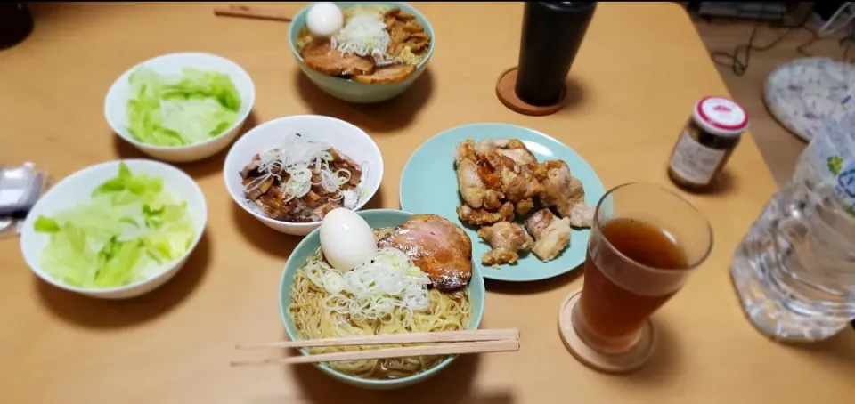 チャーシュー麺、チャーシュー丼|ぷーさん