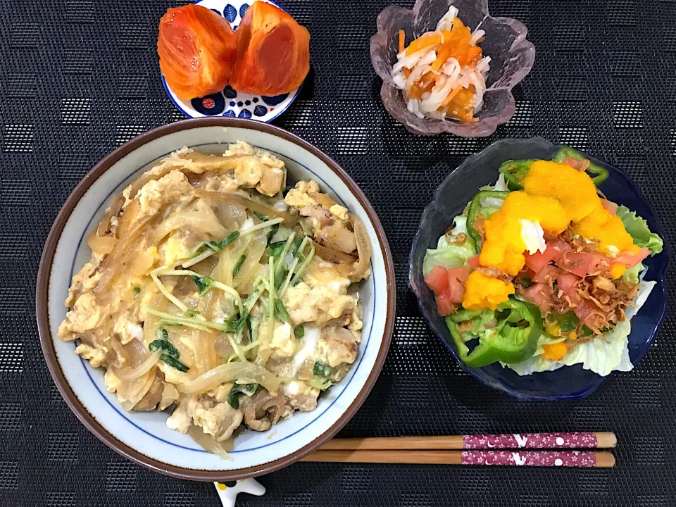 Snapdishの料理写真:深夜メシ 親子丼|ゆうかさんさん