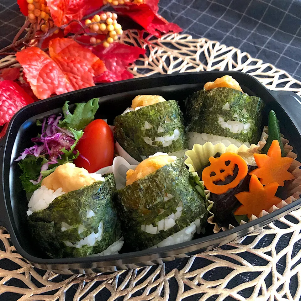 🎃ハロウィン 天むす弁当🎃|emichococo625さん