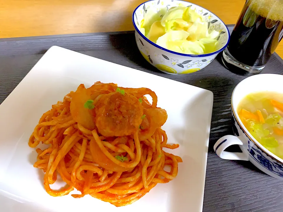 朝食 ナポリタン|busukeさん