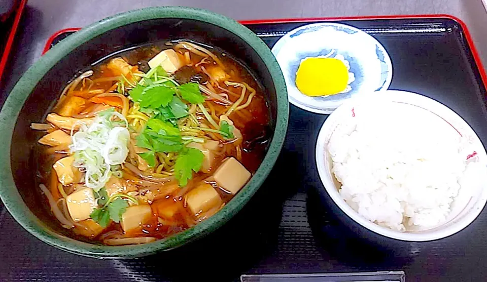 酸辣湯麺（スーラータンメン）ライスセット|nyama1さん